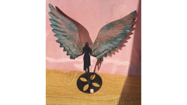 🧚‍♂️The Guardian of Tides ~ Ocean Jasper Angel Wings🌊 - Image 5