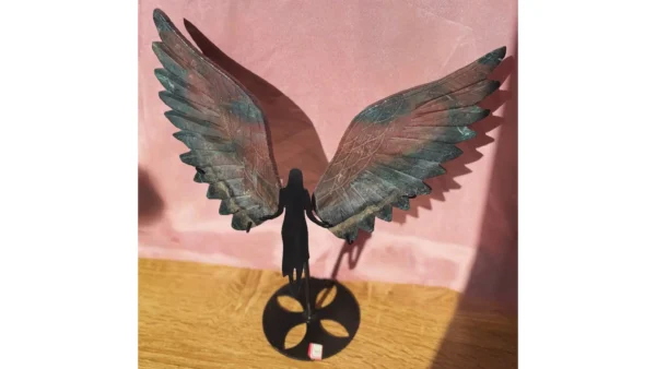 🧚‍♂️The Guardian of Tides ~ Ocean Jasper Angel Wings🌊 - Image 3
