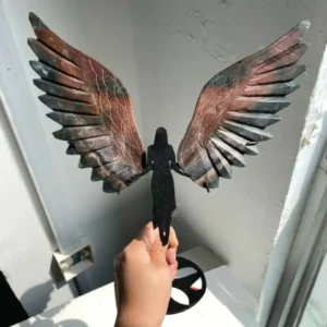 🧚‍♂️The Guardian of Tides ~ Ocean Jasper Angel Wings🌊