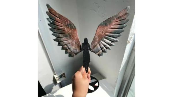 🧚‍♂️The Guardian of Tides ~ Ocean Jasper Angel Wings🌊