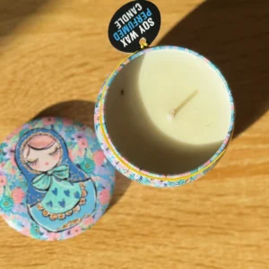 💙Russian Dolls ~ Art Tin Candle🕯️