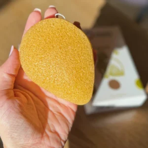 🧡Turmeric ~ Teardrop Konjac Sponge🌙✨