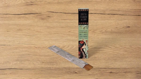 Golden Palo Santo & Jasmine Incense Sticks🌸