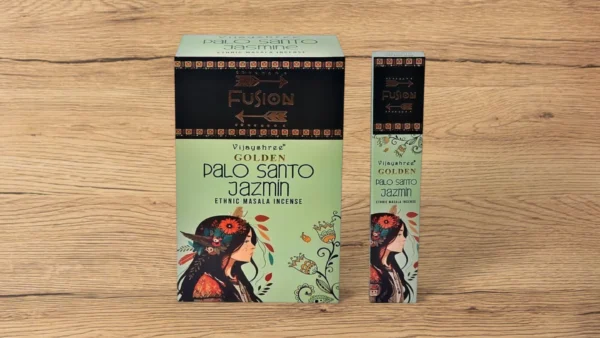 Golden Palo Santo & Jasmine Incense Sticks🌸 - Image 2