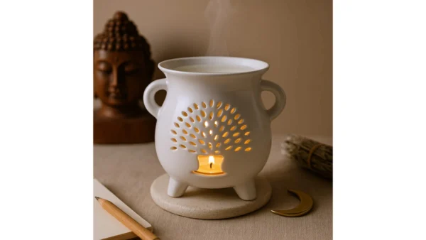 🌳Tree of Life ~ Cauldron Oil Burner✨