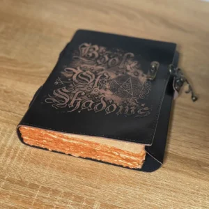 🧙‍♂️Book of Shadows  ~ The Sacred Leather Grimoire✨