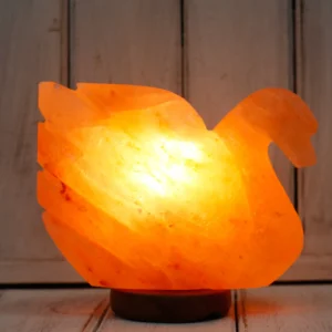 🌸Himalayan Salt Lamp ~ Swan of Serenity🕊️✨