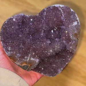 🌊💜The Forbidden Island ~ Amethyst Heart Cluster💜🌊