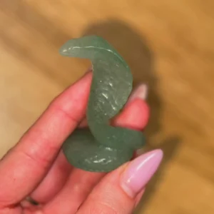 💚🐍Verdantis ~ The Green Aventurine Forest Guardian Cobra🐍💚