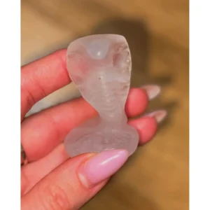 🤍🐍Aetheris ~ The Clear Quartz Ascension Cobra🐍🤍