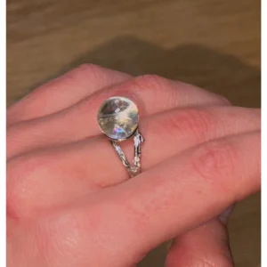 🔮🤍Aeloria ~ The Veilwalker Quartz Ring🤍🔮