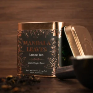 🔥🖤Black Magic Blend ~ Witch’s Grounding Ritual Tea🖤🔥