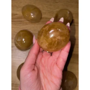 ✨🌞Golden Healer ~ Lemurian Sun Code Palmstone🛸🌞✨