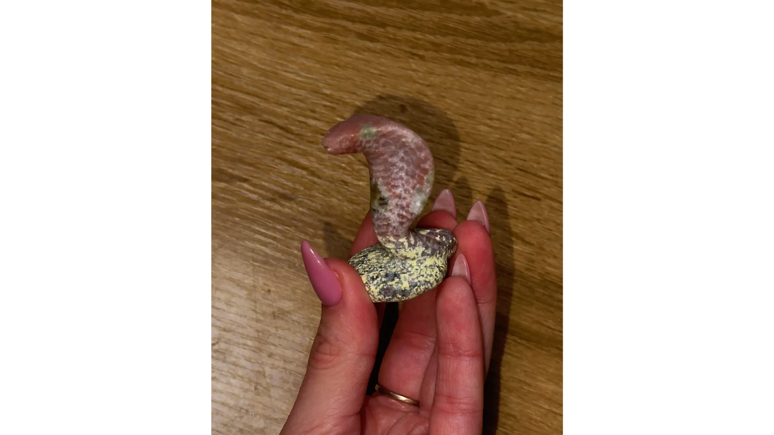 🐍🌸Pink Jasper Cobra · Serpent of the Rosy Stone🌸🐍 - Image 2