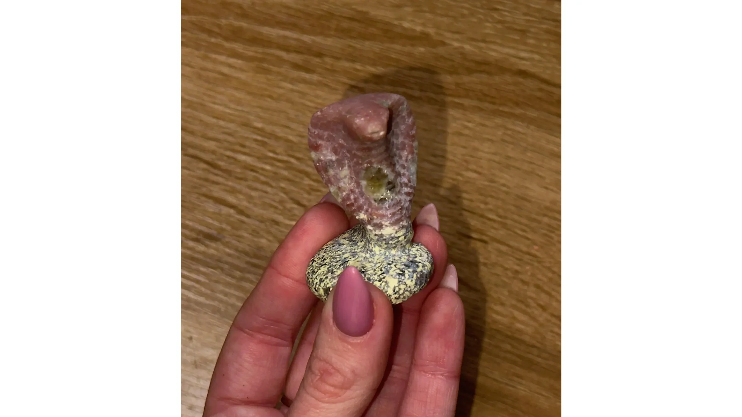🐍🌸Pink Jasper Cobra · Serpent of the Rosy Stone🌸🐍 - Image 4