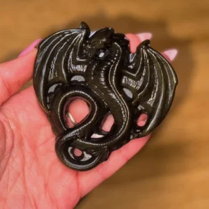 ✨🐉SOLARA AURELION · The Golden Sheen Obsidian Temple Dragon🐉✨