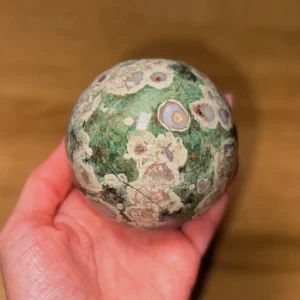 🔮🧚‍♀️Moiren the Green Flower Jasper Veilkeeper🧚‍♀️🔮