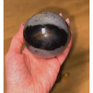 ✨🌌Black Agate · Stellar Veil🌌✨