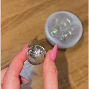 🔮🌈Rainbow Clear Quartz ~ The Ancestral Vision Sphere🌈🔮