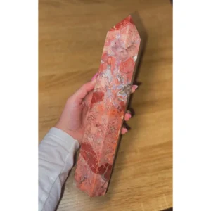 🌸The Rose Heart of Isis & Hathor ~ Druzy Pink Agate🌸