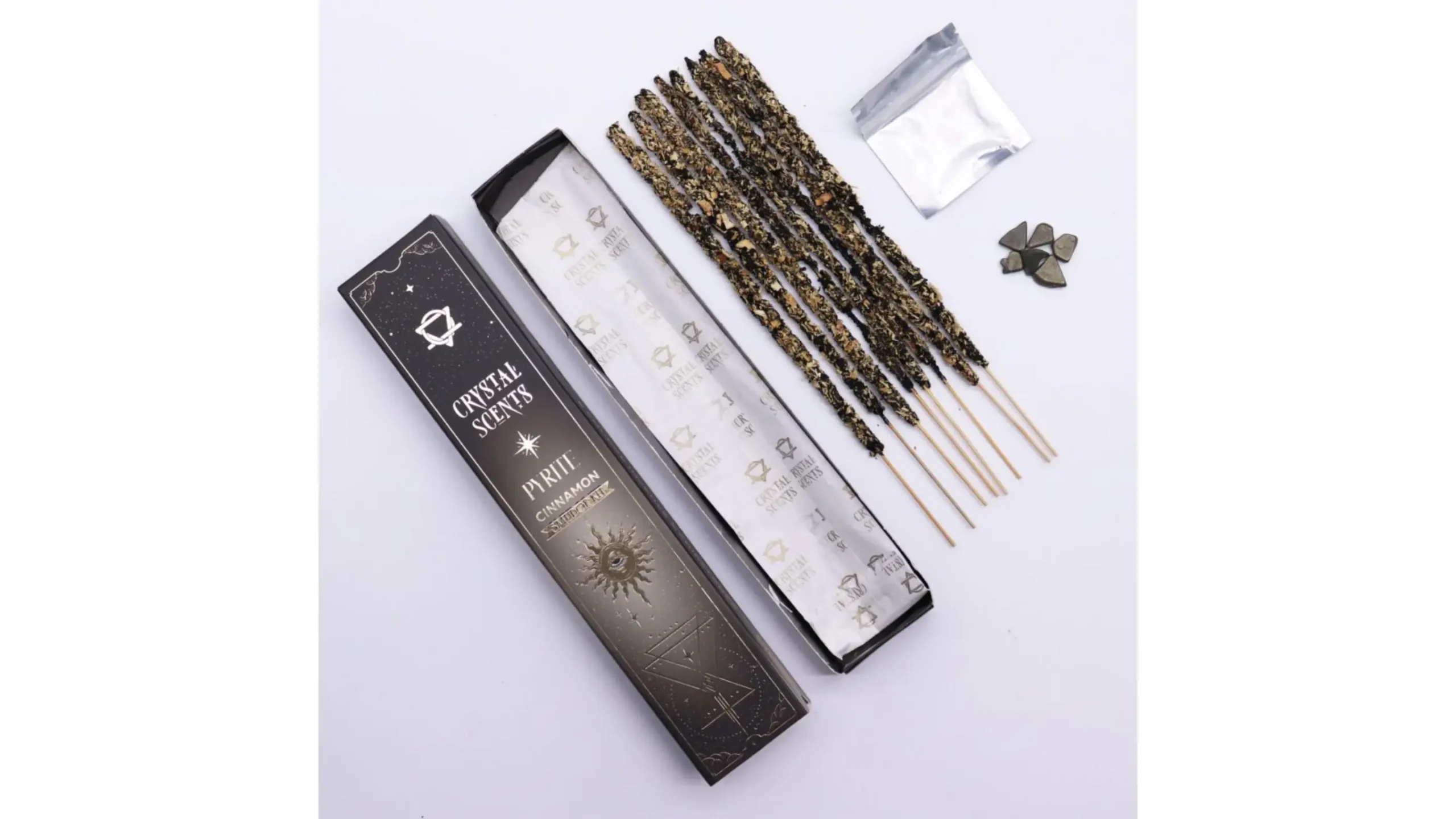 🔥✨Pyrite Smudge Kit ~ Cinnamon Wealth Spark✨🔥