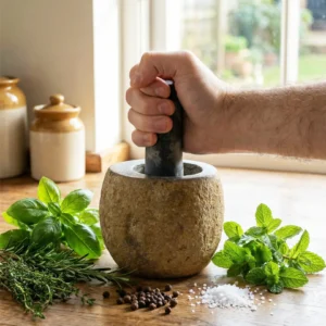 🌿✨Riverstone Fairy Mortar ~ Small Elemental Alchemy Tool✨🌿