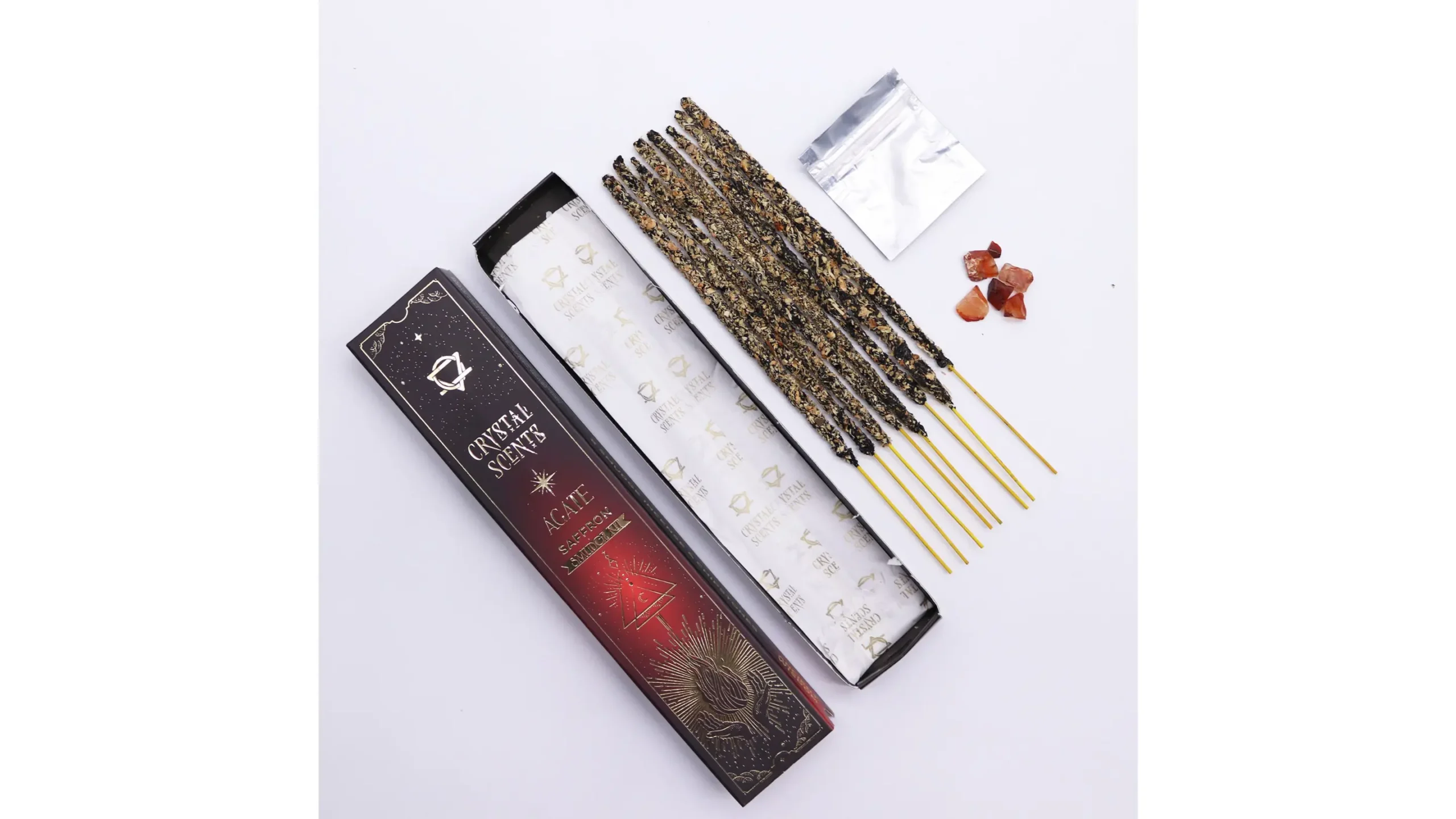 🌿✨Agate Smudge Kit ~ Arruda Earth Blessing✨🌿