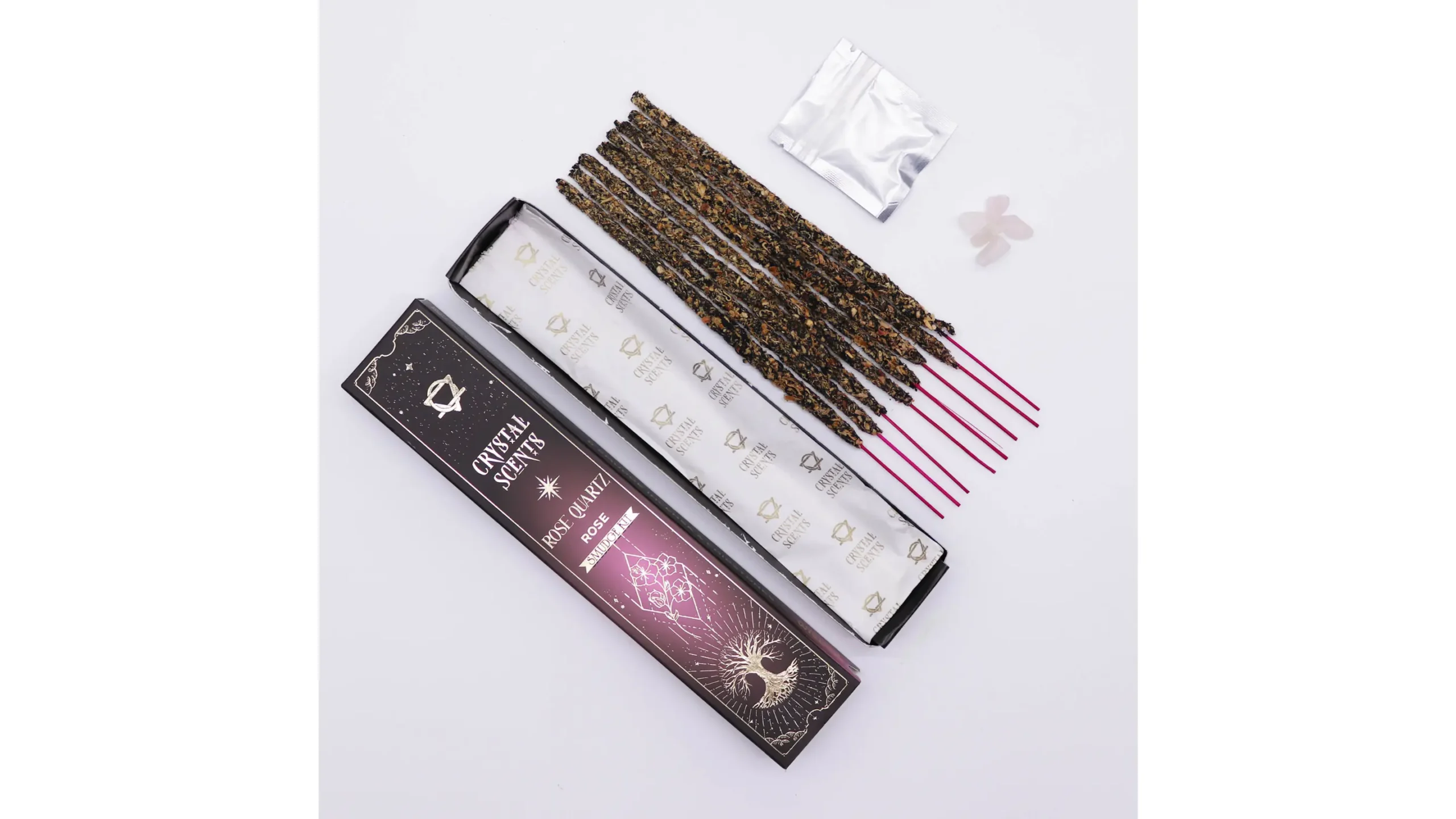 🌹✨Rose Quartz Smudge Kit ~ Blush Petal Blessing✨🌹