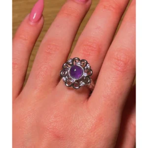 💜Amethyst Fidget Spinner ~ The Bloom of a Cosmic Witch🔮🧙‍♀️