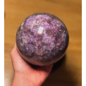 ✨💜✨The Cosmic Portal ~ Lepidolite Sphere✨💜✨