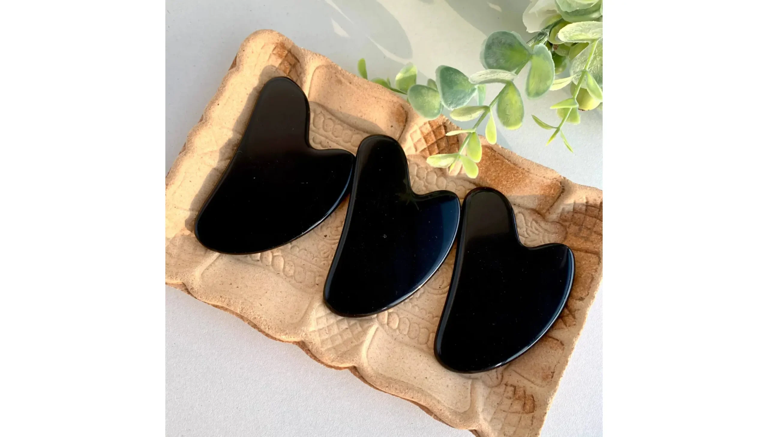 🖤🧚♀️ Black Obsidian Gua Sha ~ Ancient Priestess Beauty Ritual🧚♀️🖤 - Image 3