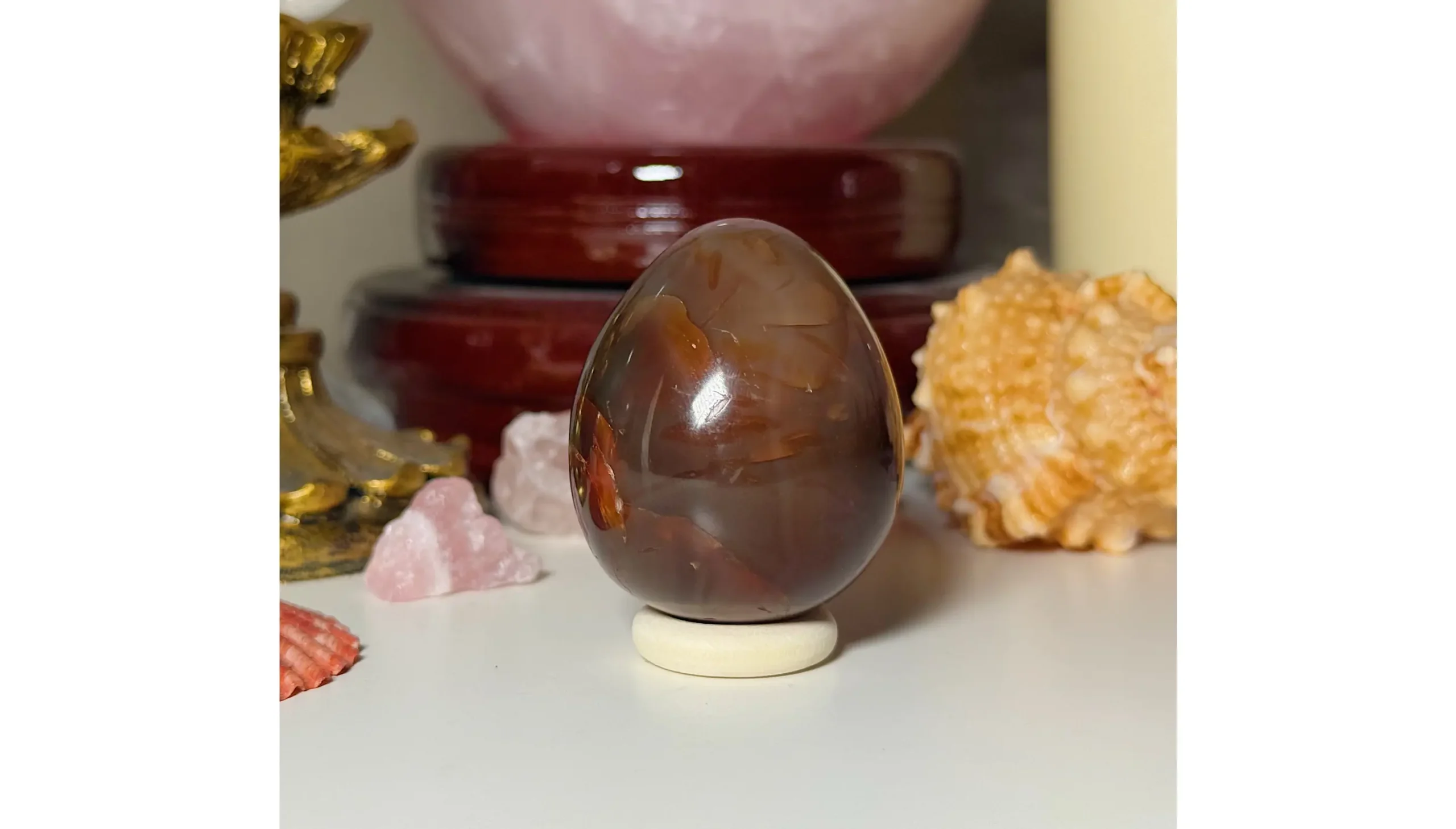 ❤️🔥✨SACRED DESIRE ~ CARNELIAN EGG✨❤️🔥 - Image 2
