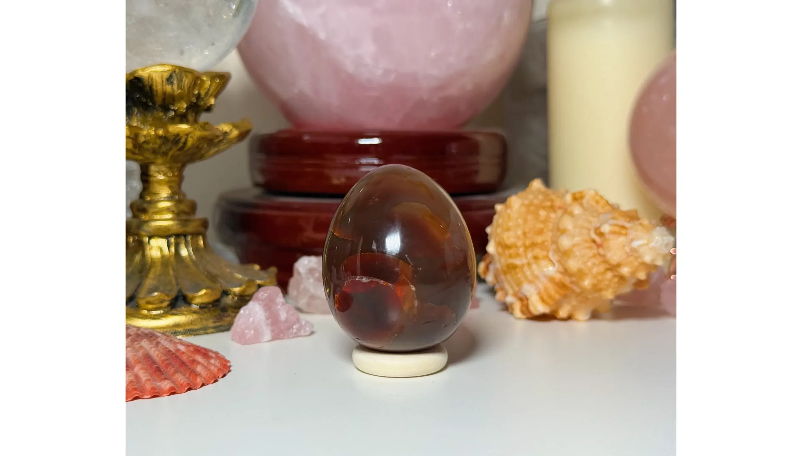 ❤️🔥✨SACRED DESIRE ~ CARNELIAN EGG✨❤️🔥