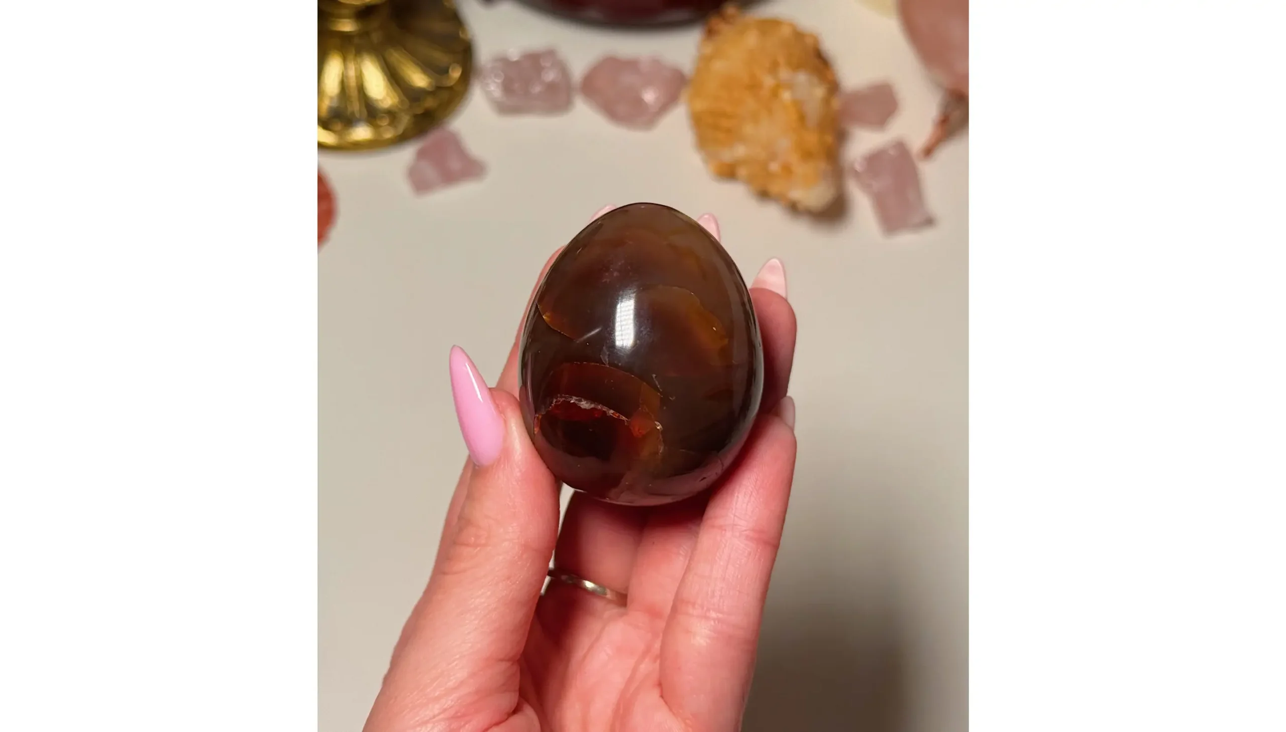 ❤️🔥✨SACRED DESIRE ~ CARNELIAN EGG✨❤️🔥 - Image 4