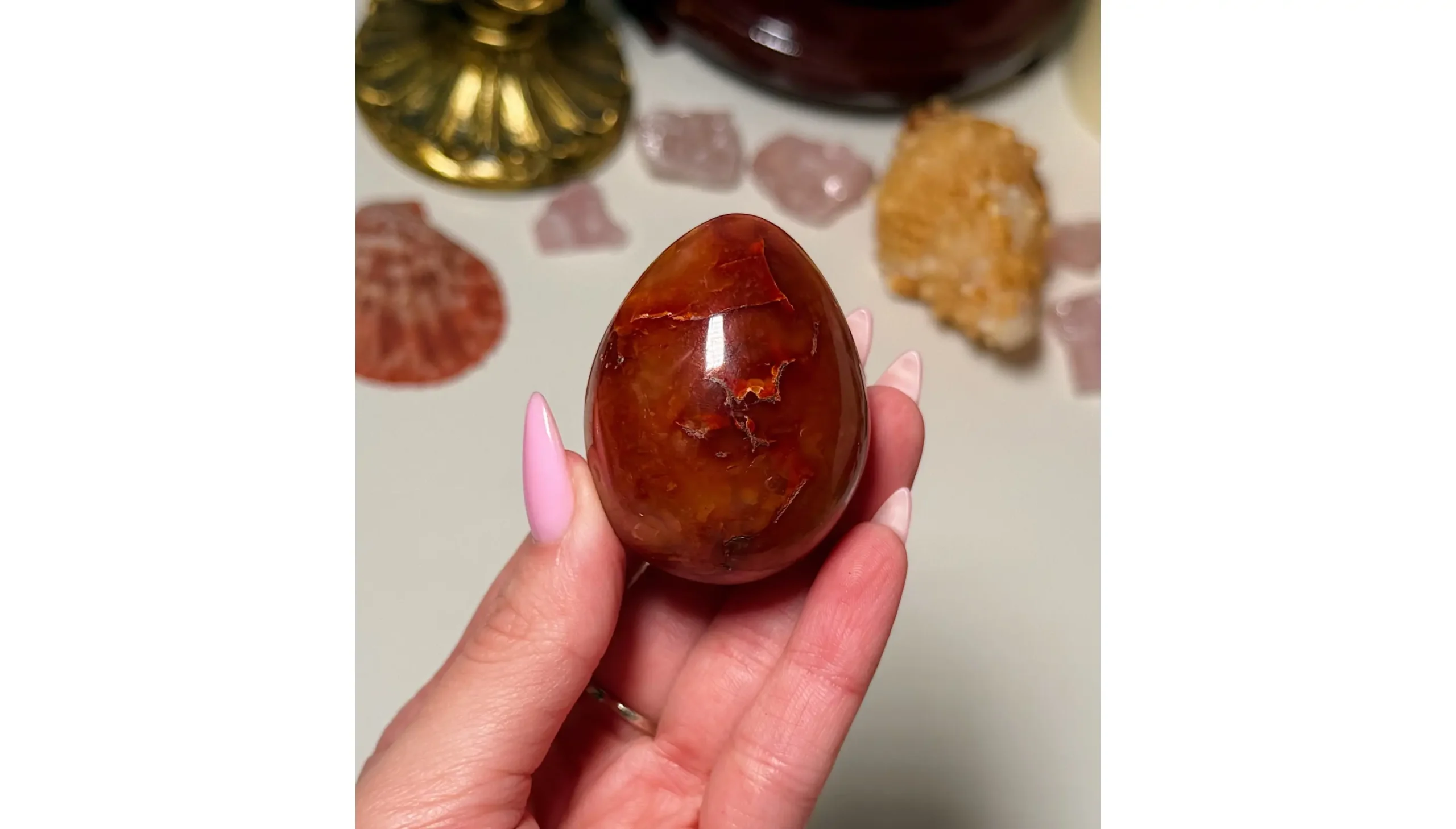 🐉🔥THE LOCKED DRAGON ~ CARNELIAN EGG🔥🐉