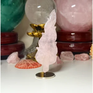 🌸🪶ROSE QUARTZ FEATHER🪶🌸
