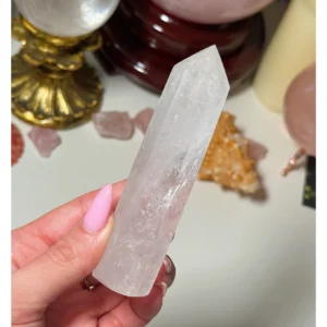 ✨🤍Clear Quartz The Living Light Column🤍✨
