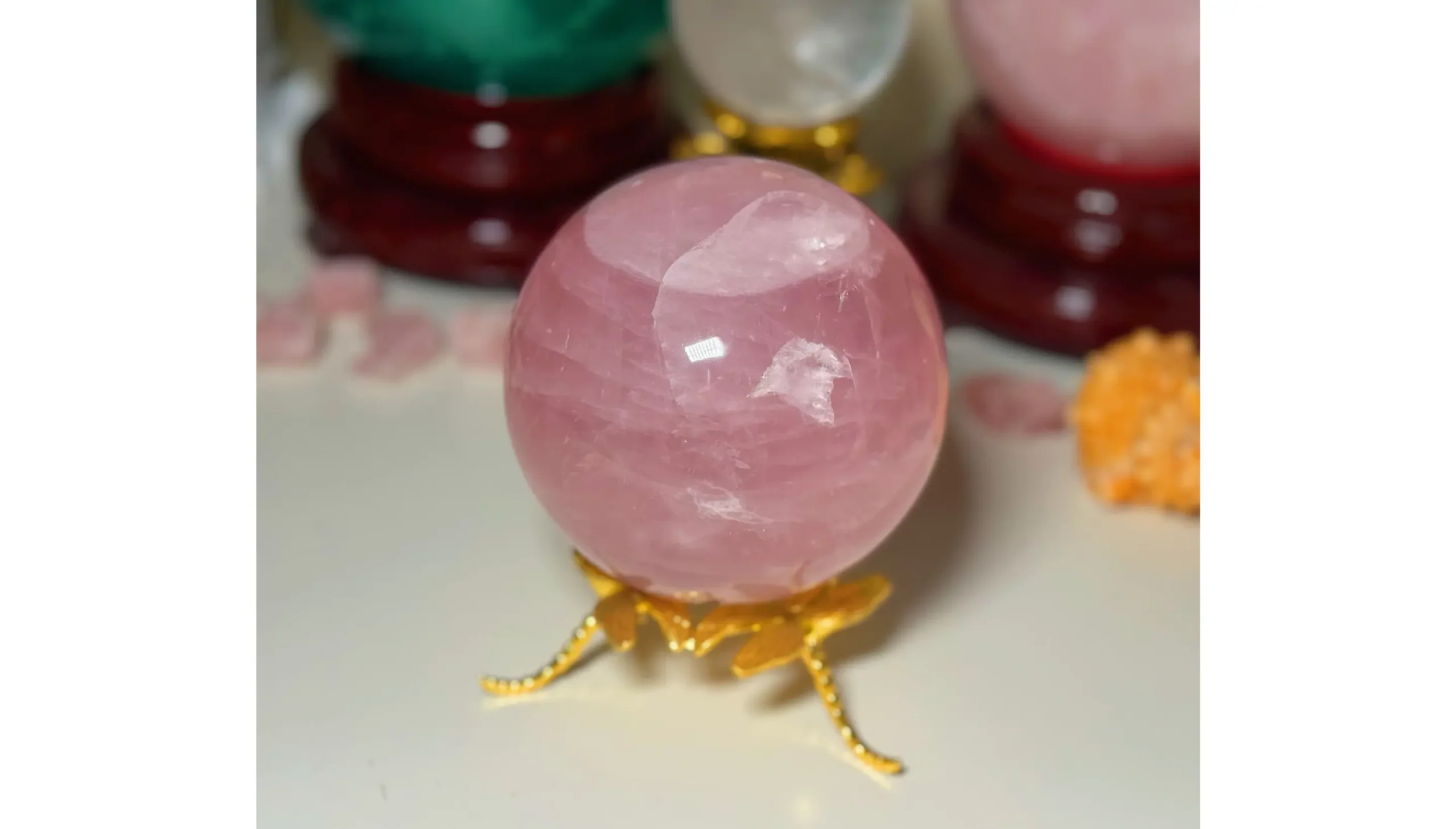 💗🌌GJ Venus Aura Orb ~ Rose Quartz🌌💗 - Image 4
