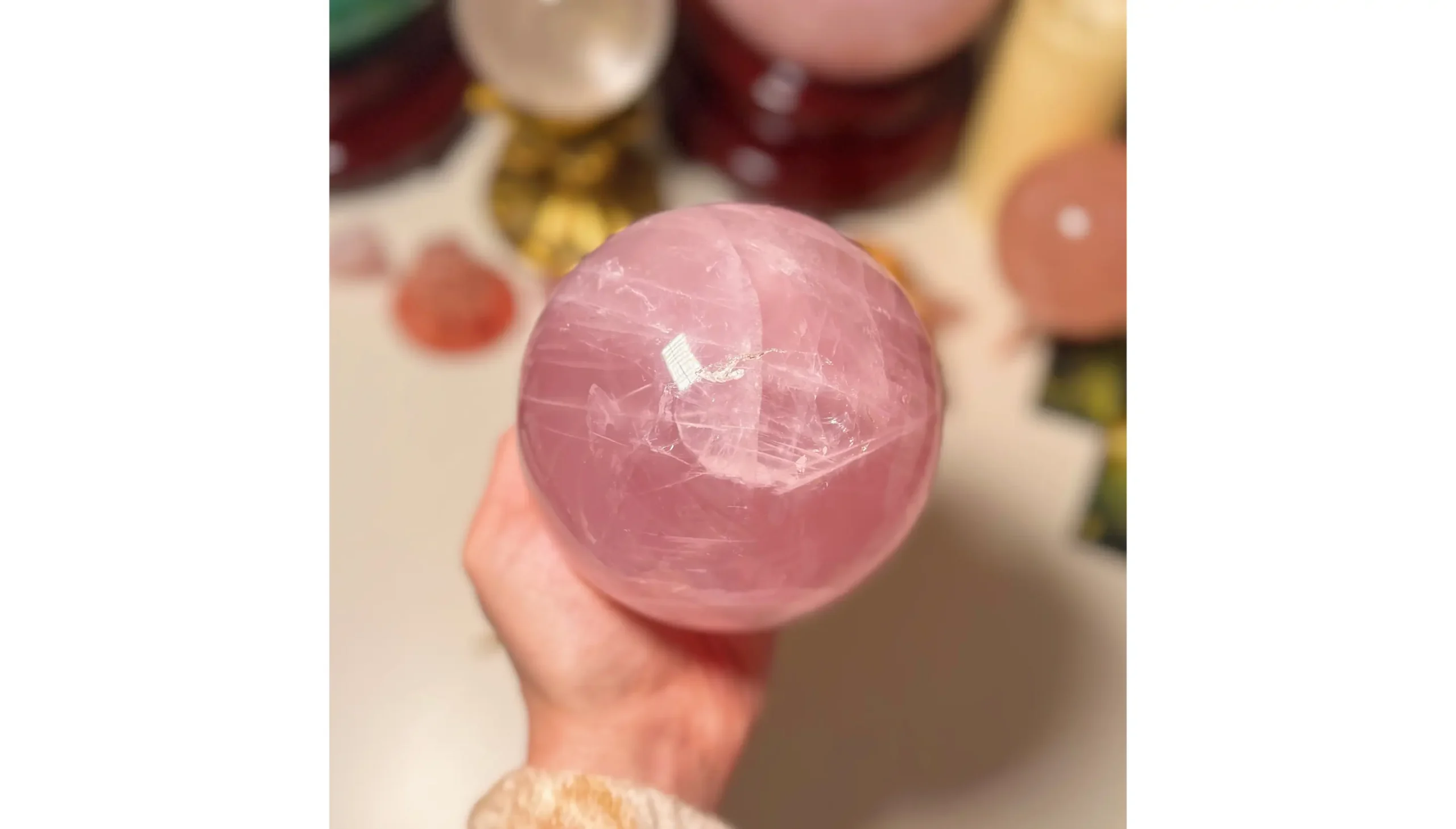 💗🌌GJ Venus Aura Orb ~ Rose Quartz🌌💗 - Image 3