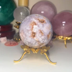 🌸🧚‍♀️✨Flora’s Light Bloom ~ Druzy Flower Agate✨🧚‍♀️🌸