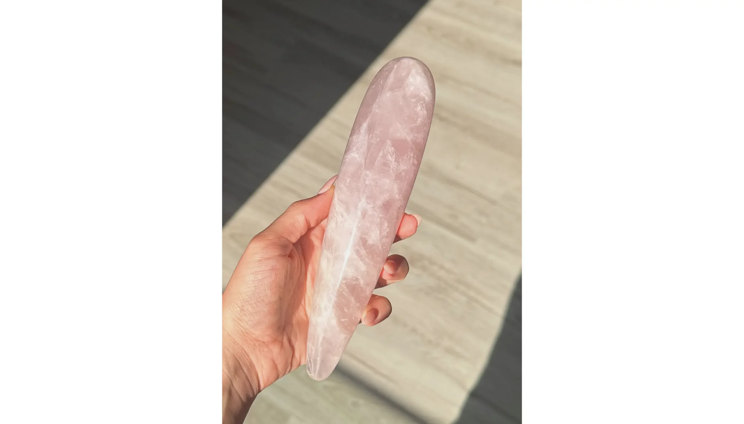 🌸Rose Quartz Yoni Wand ~ Celestial Temple🕊️🌸 - Image 3