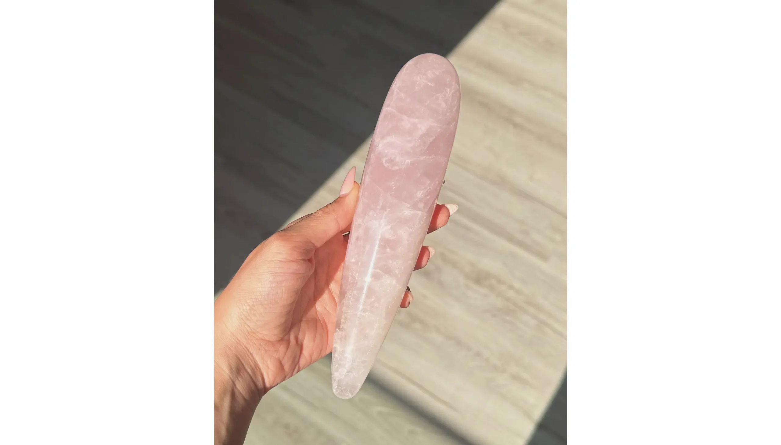 🌸Rose Quartz Yoni Wand ~ Celestial Temple🕊️🌸 - Image 4