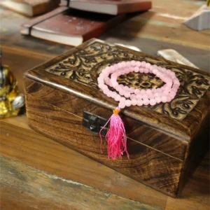 🩷✨108 Bead Rose Quartz Mala ~ Divine Love & Feminine Energy✨🩷