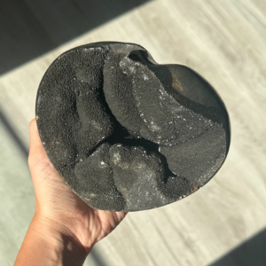 🖤🐉✨Ancient Dragon Heart ~ Septarian Heart with Druzy✨🐉🖤