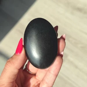 🖤✨Black Obsidian Palm Stone✨🖤