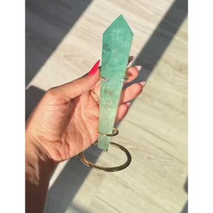 🧜‍♀️🌙✨Moonsong Tide Wand ~ Baja Fluorite✨🌙🧜‍♀️