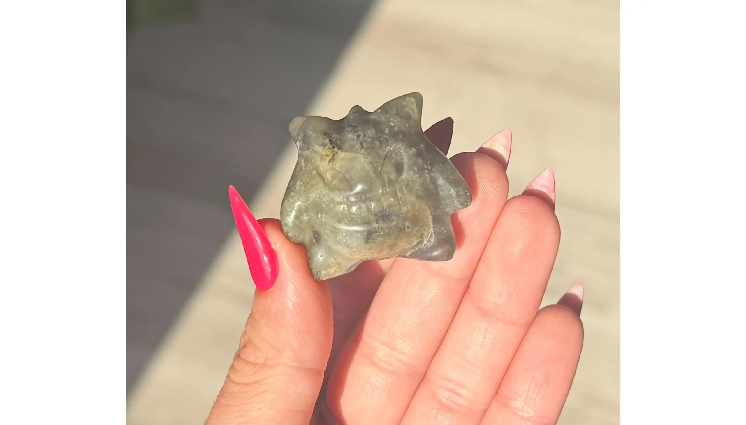 👻🌙Labradorite Gengar ~ The Mischief Between Worlds✨