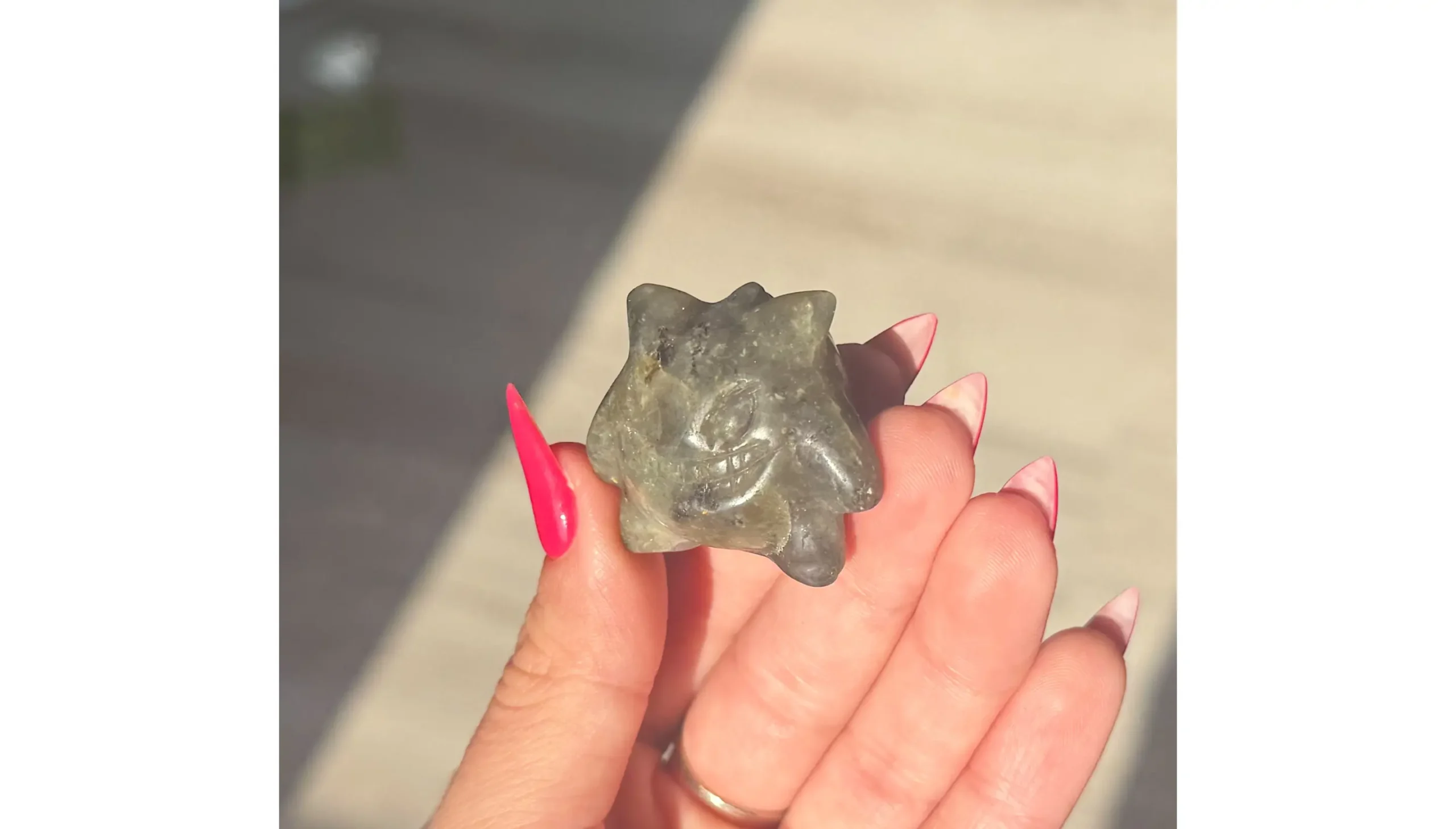 👻🌙Labradorite Gengar ~ The Mischief Between Worlds✨ - Image 2