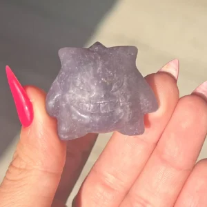 👻💜Lepidolite Gengar ~ The Calm Chaos Keeper🌙✨