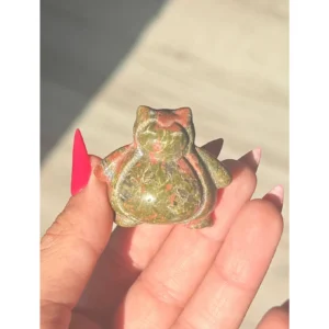 😴🌿Unakite Snorlax ~ The Gentle Giant of Harmony🍀✨